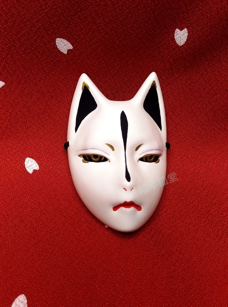 8cm ミニ妖狐面