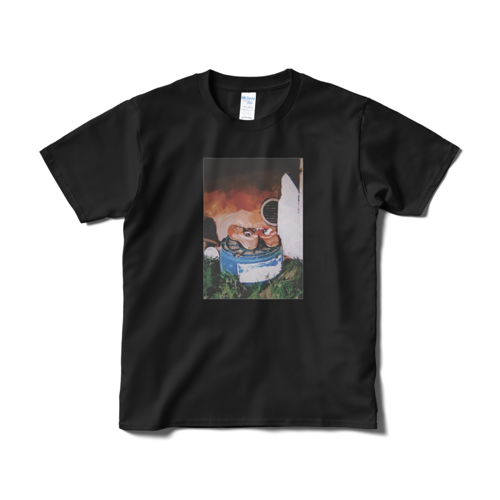 ロストソングTシャツ-Black