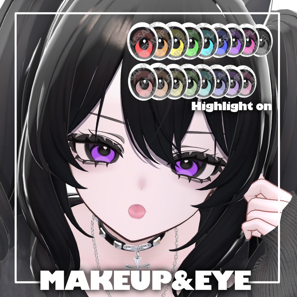 【Milltina/ミルティナ】Subcul Dark Makeup&Eye🖤【17color】