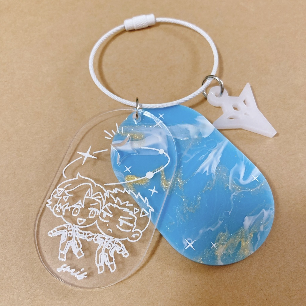 スミイサuniverseアクキー