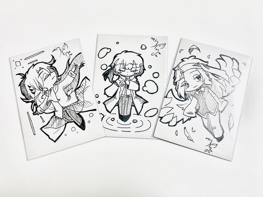 【イラスト】ドローイングカード - ドラドロ -