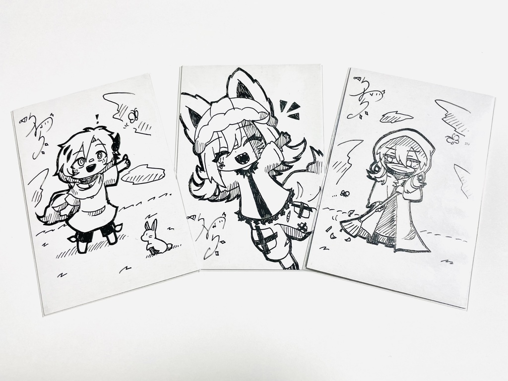 【イラスト】ドローイングカード - ドラドロ -