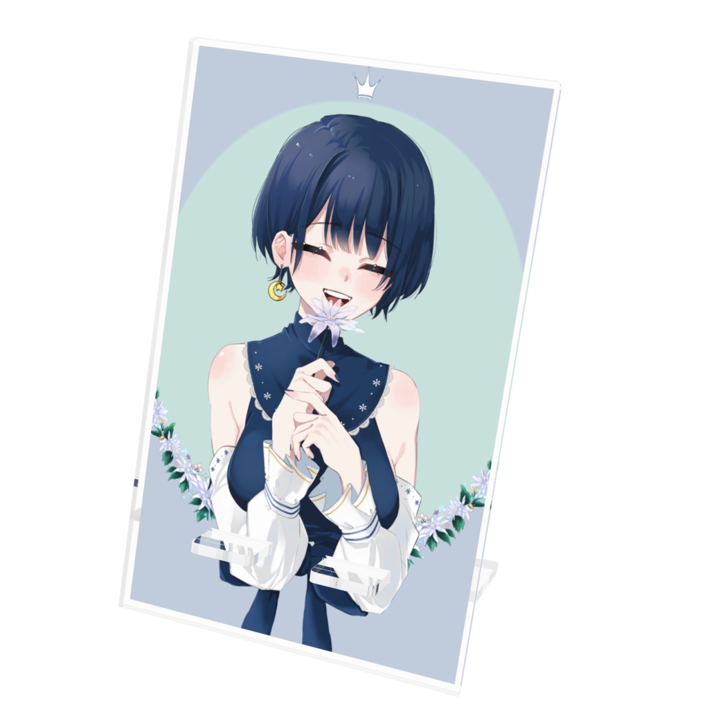 にっこり