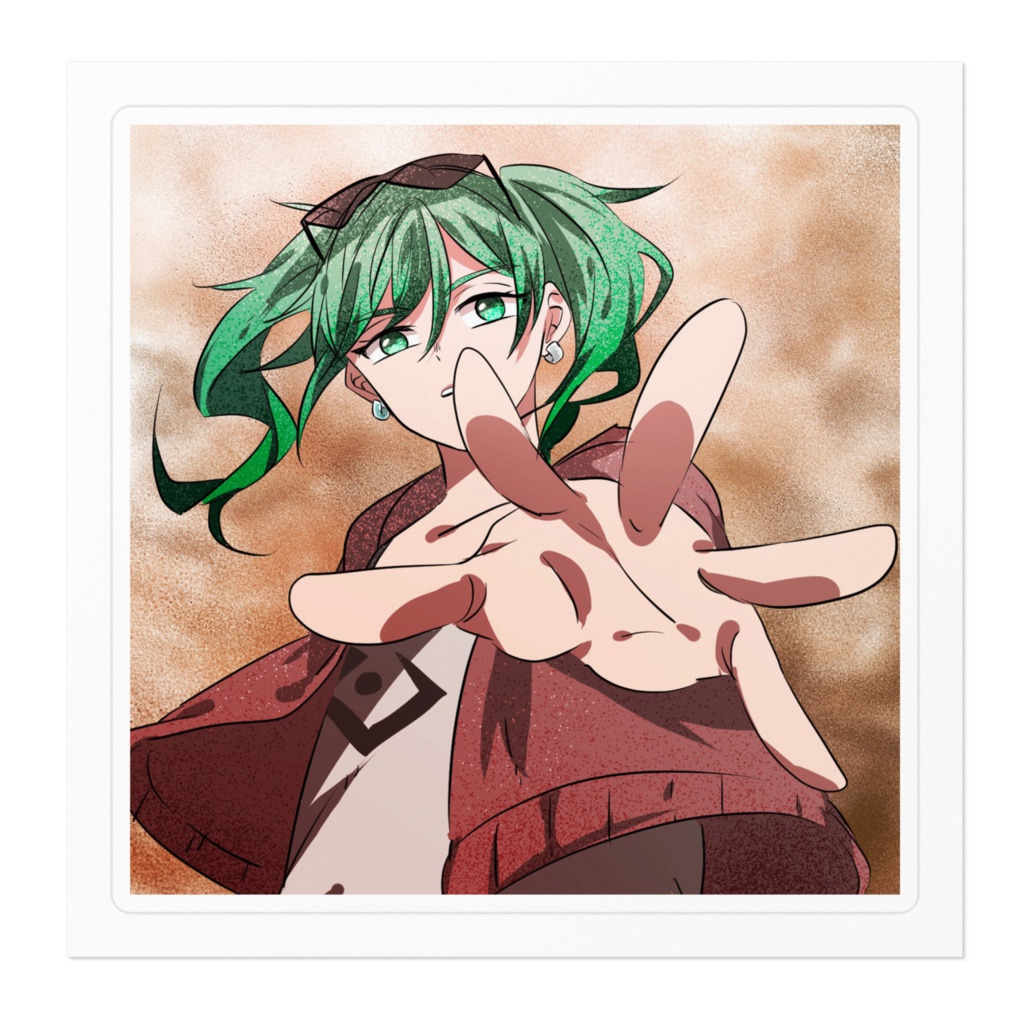 ステッカー ミク