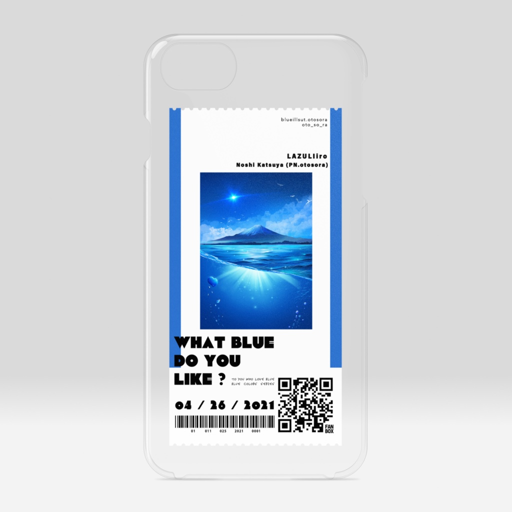 【iPhoneケース】チケットデザイン01