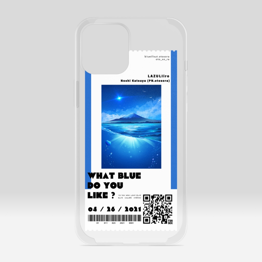 【iPhoneケース】チケットデザイン01