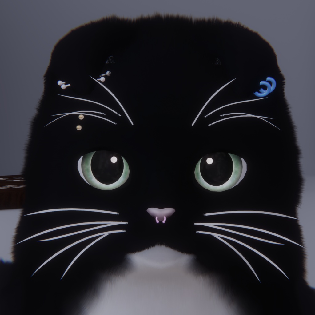 【無料版あり】にゃにゃまるピアス^ᴗ ̫ ᴗ^✨️