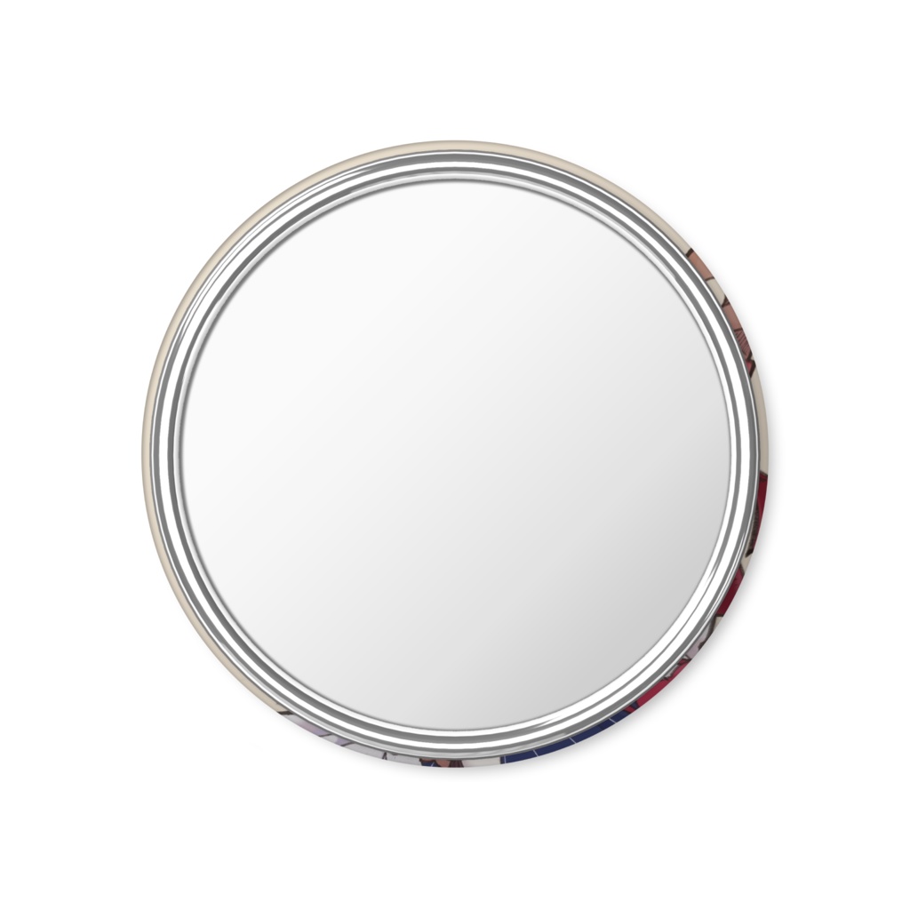 白雪ちゃん缶ミラー