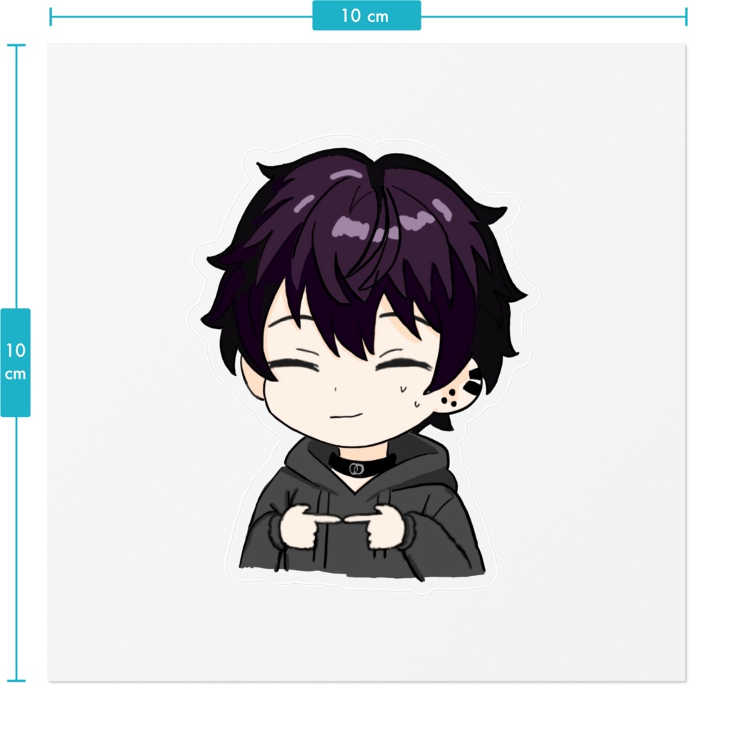 ステッカー(ツンツン…)