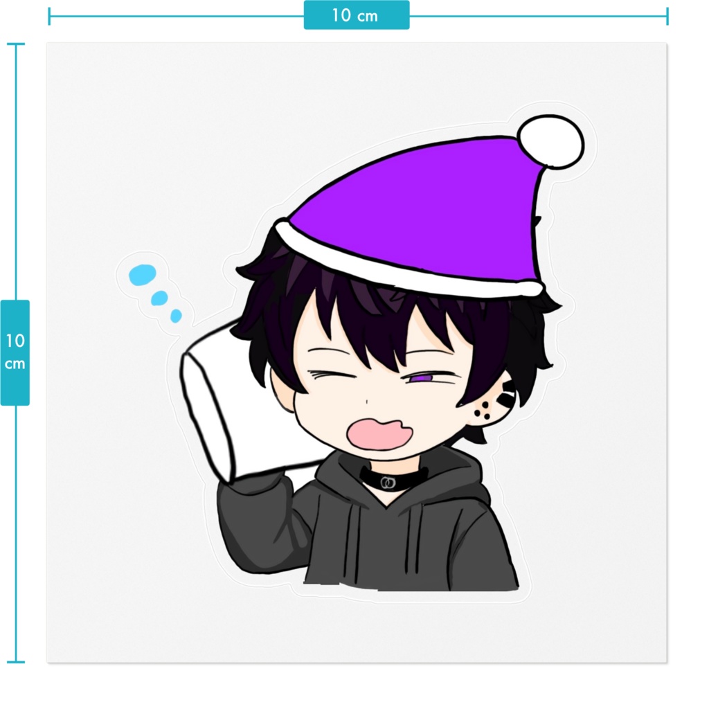 ステッカー(ねむ…)