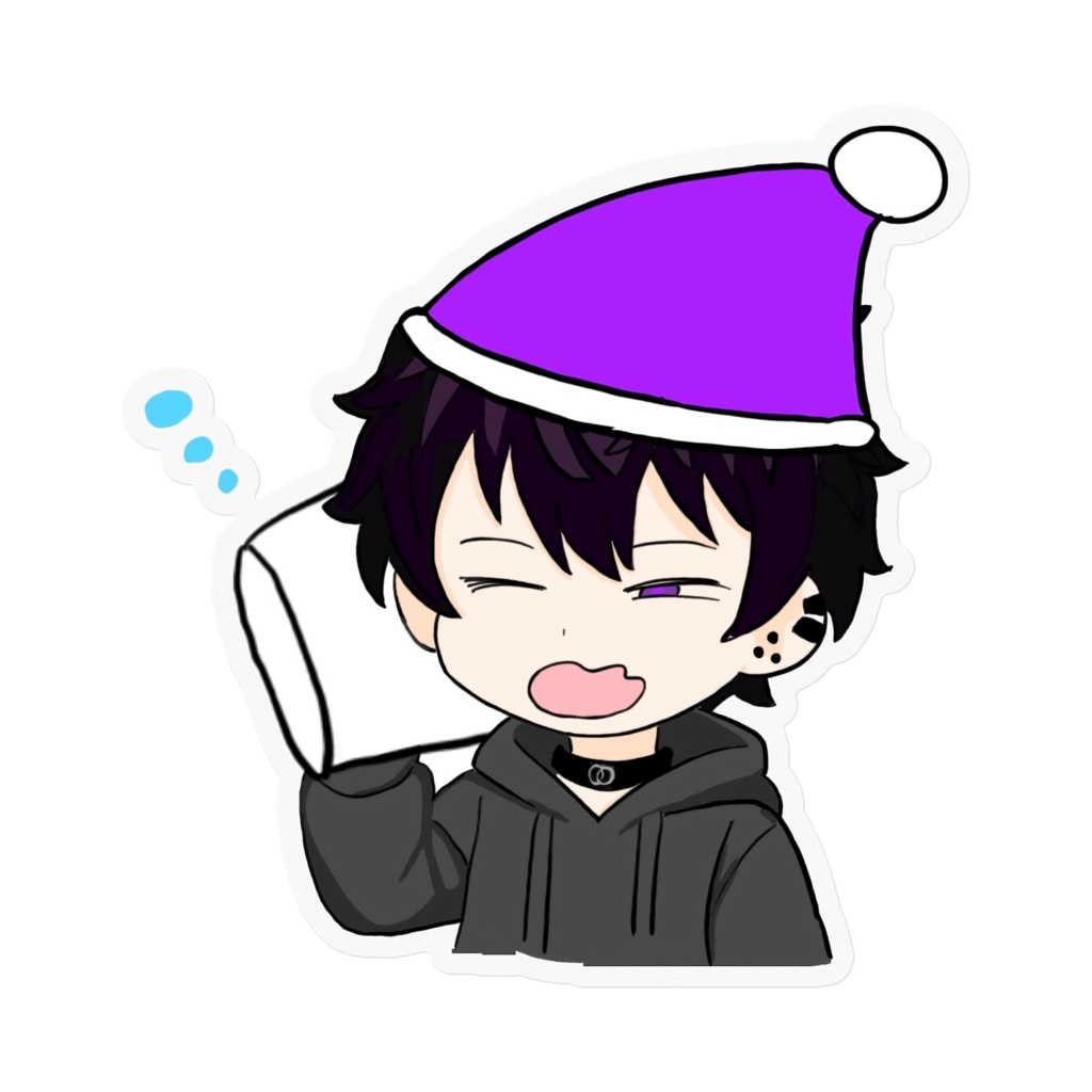 ステッカー(ねむ…)