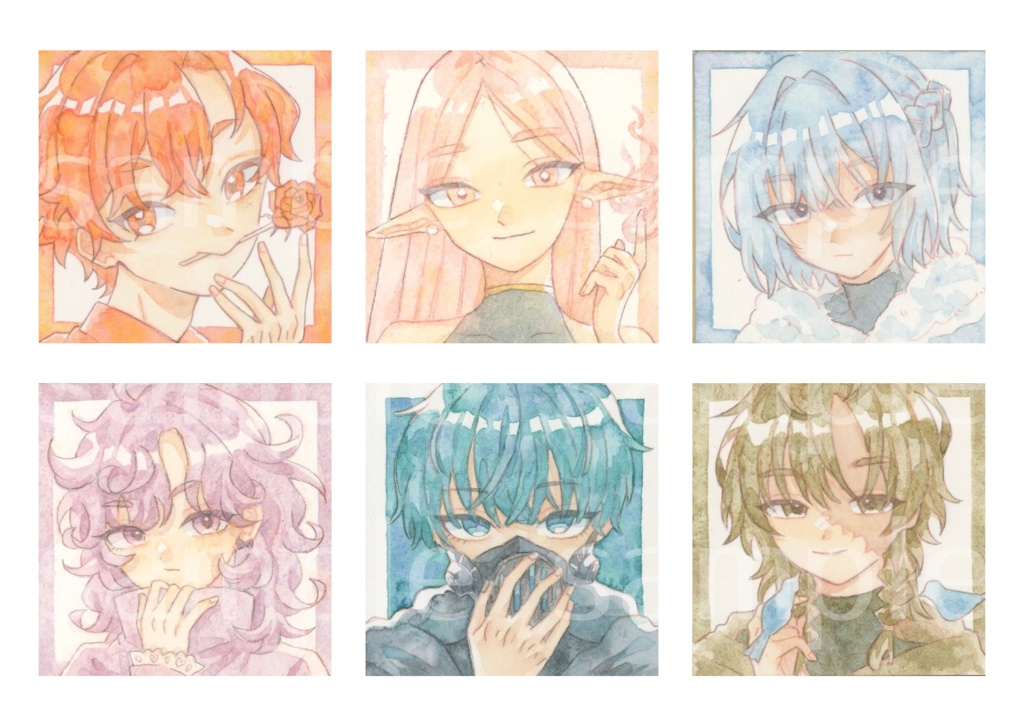 ハルモニアミニ原画　第二弾