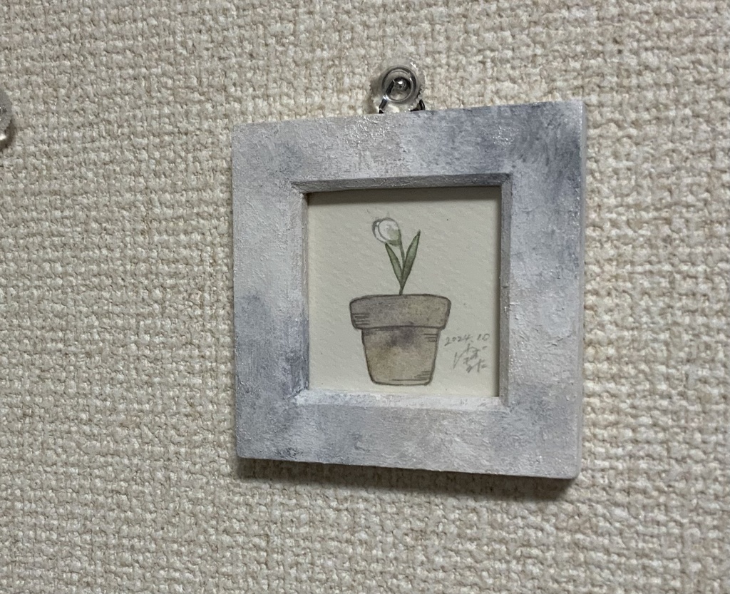 ミニ原画幻の花