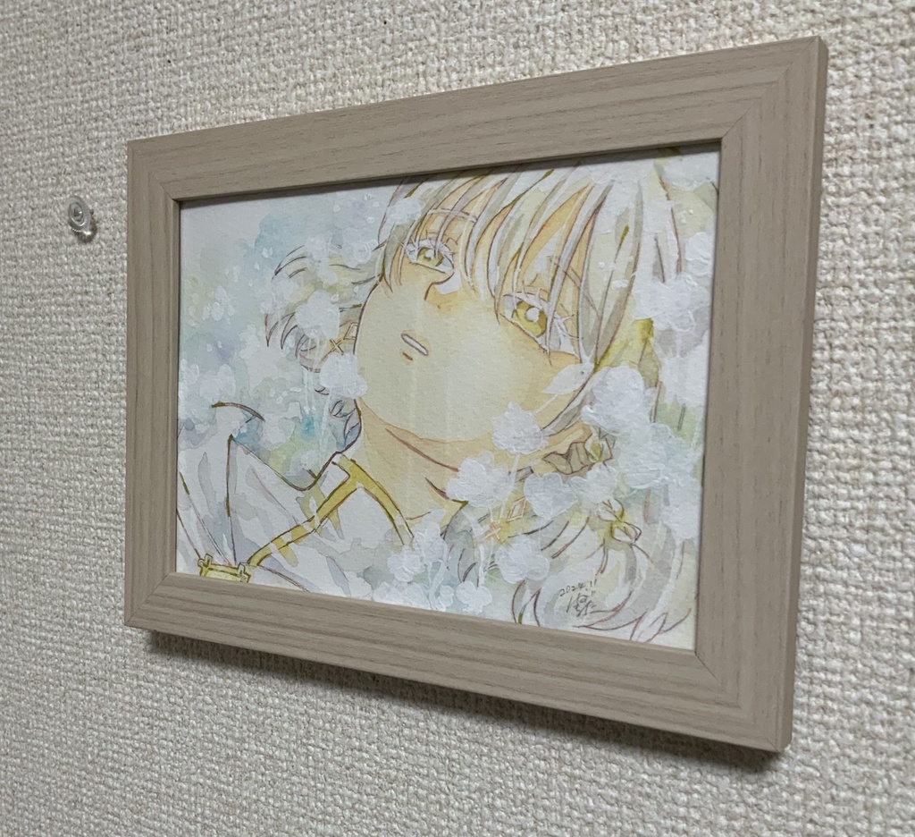 原画 「目覚め」「あのばしょ」