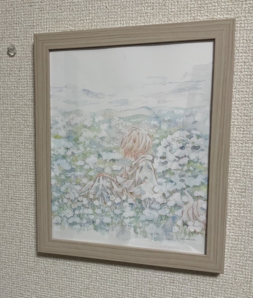 原画 「目覚め」「あのばしょ」