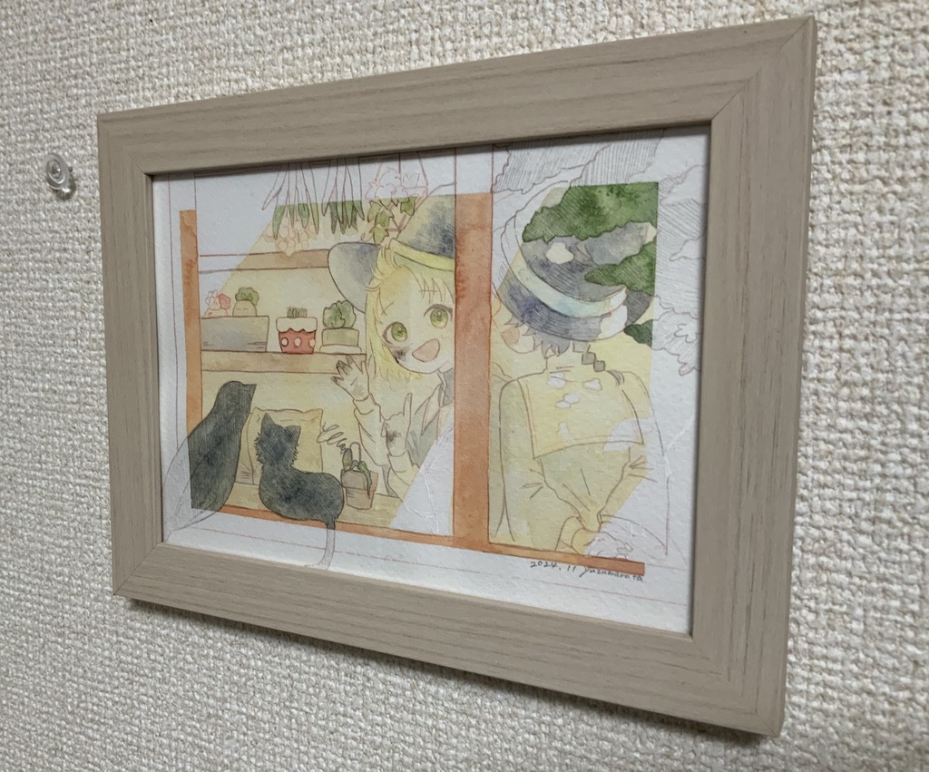原画 「始まり」「試行錯誤」