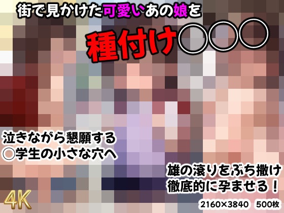 街で見かけた可愛いあの娘を種付け◯◯◯