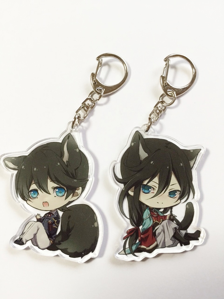 【刀剣乱舞】けもみみキーホルダー全16種