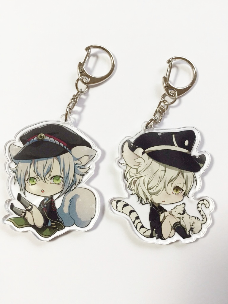 【刀剣乱舞】けもみみキーホルダー全16種