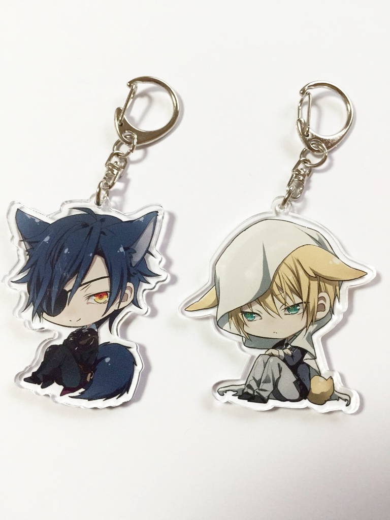 【刀剣乱舞】けもみみキーホルダー全16種