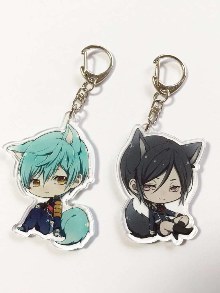 【刀剣乱舞】けもみみキーホルダー全16種