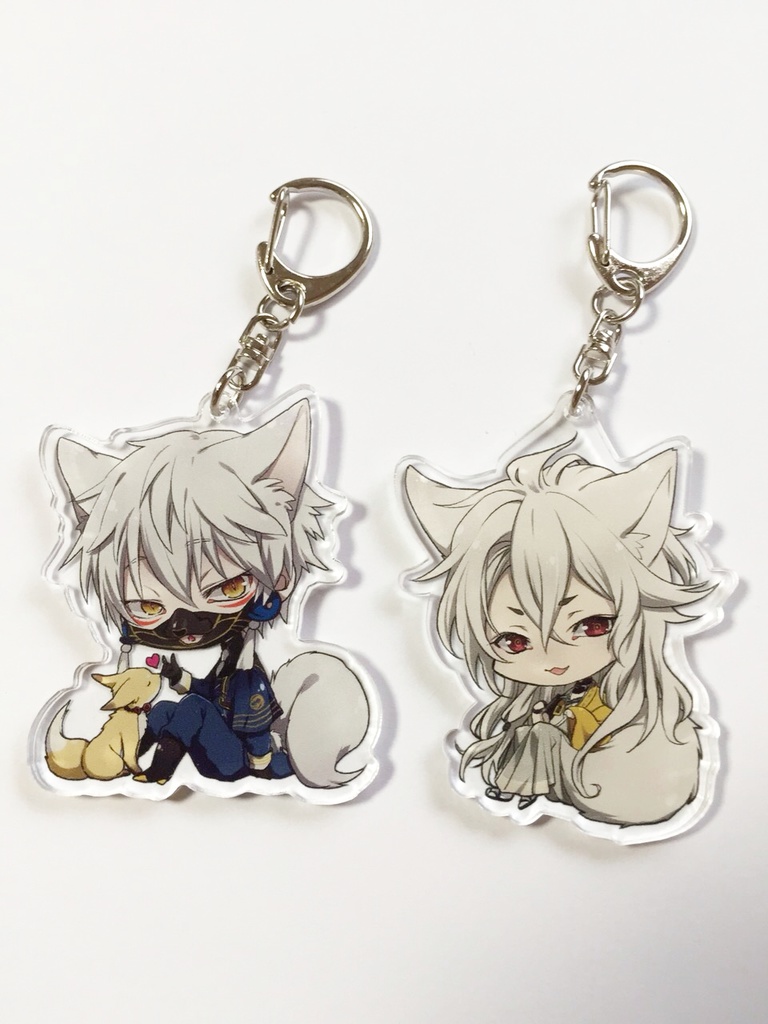【刀剣乱舞】けもみみキーホルダー全16種
