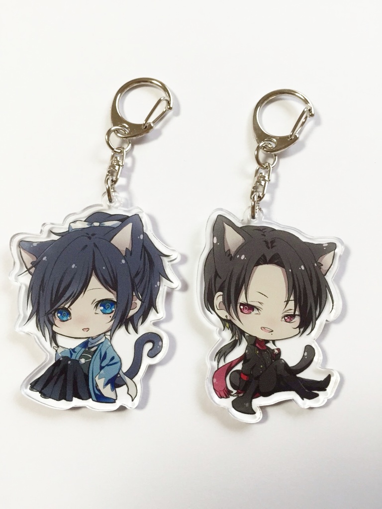 【刀剣乱舞】けもみみキーホルダー全16種