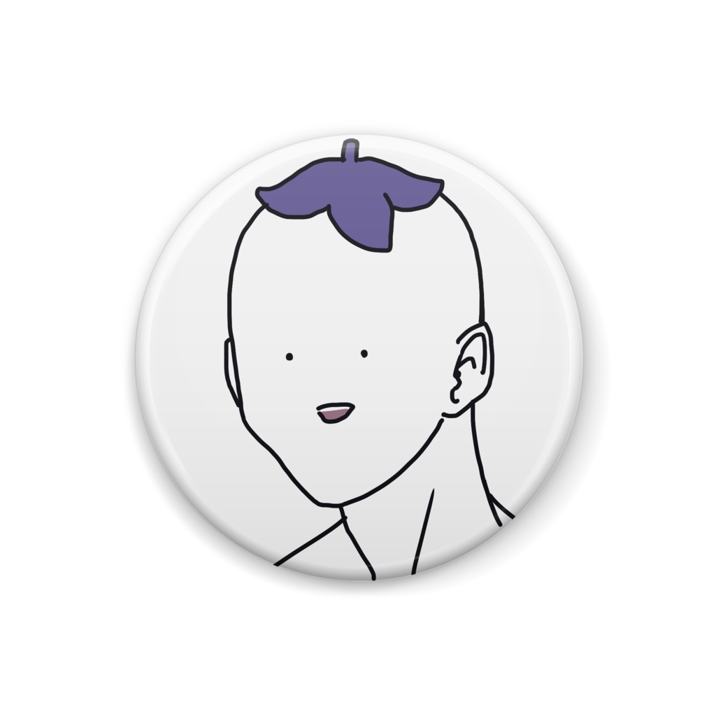 なすちゃ缶バッジシリーズ