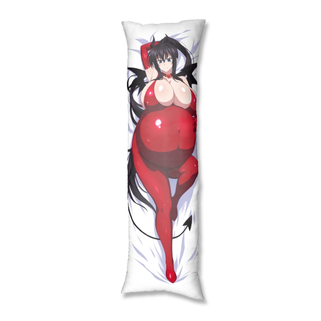 Dark Red Succubus swallowing a human from its tail sℤ302