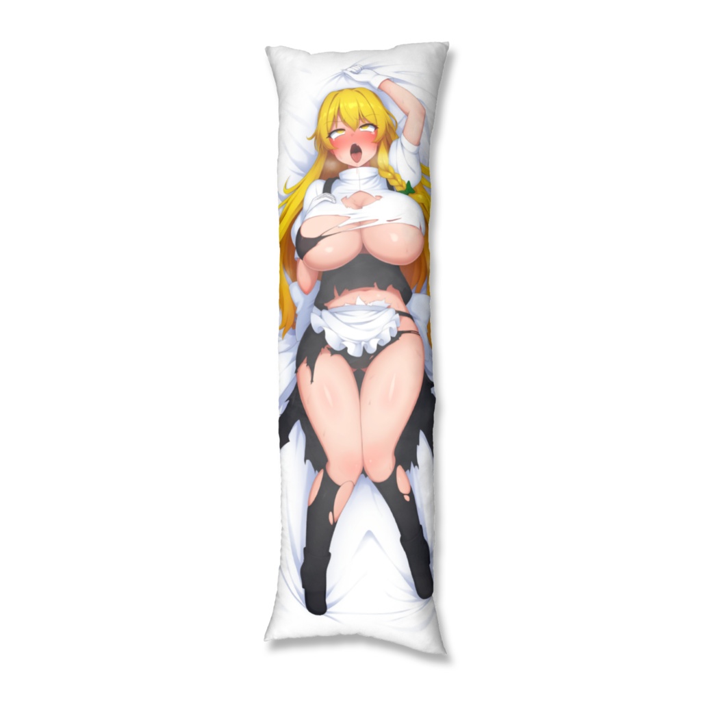 Ahegao Marisa Kirisame clothes get torn Dakimakura sℤ302