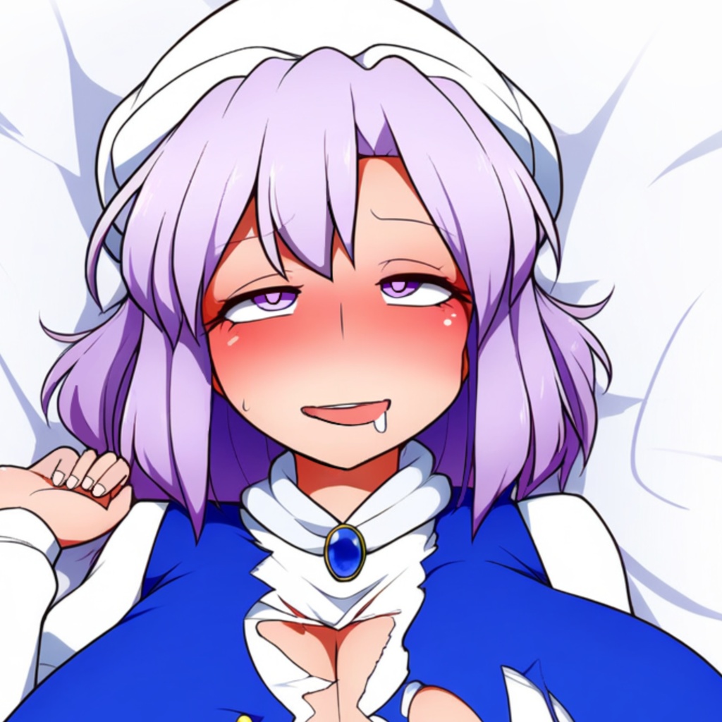 Ahegao Letty Whiterock clothes get torn Dakimakura sℤ302