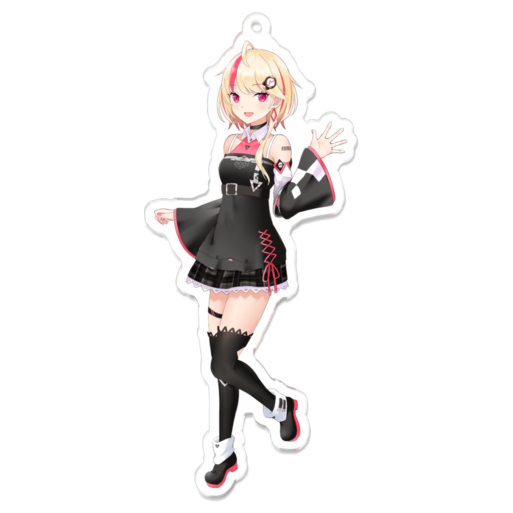 霧山ユニ立ち絵 アクリルキーホルダー