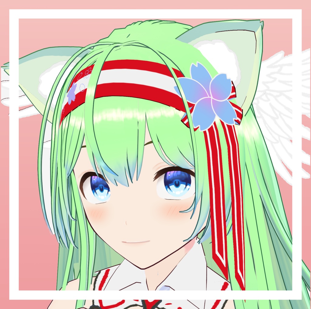 【VRoid Studio1.0対応】桜のコサージュ（インポートするだけ）