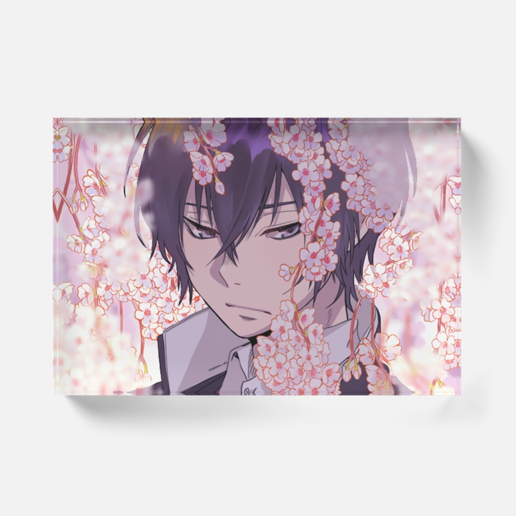 桜×ヒバリ アクリルブロック