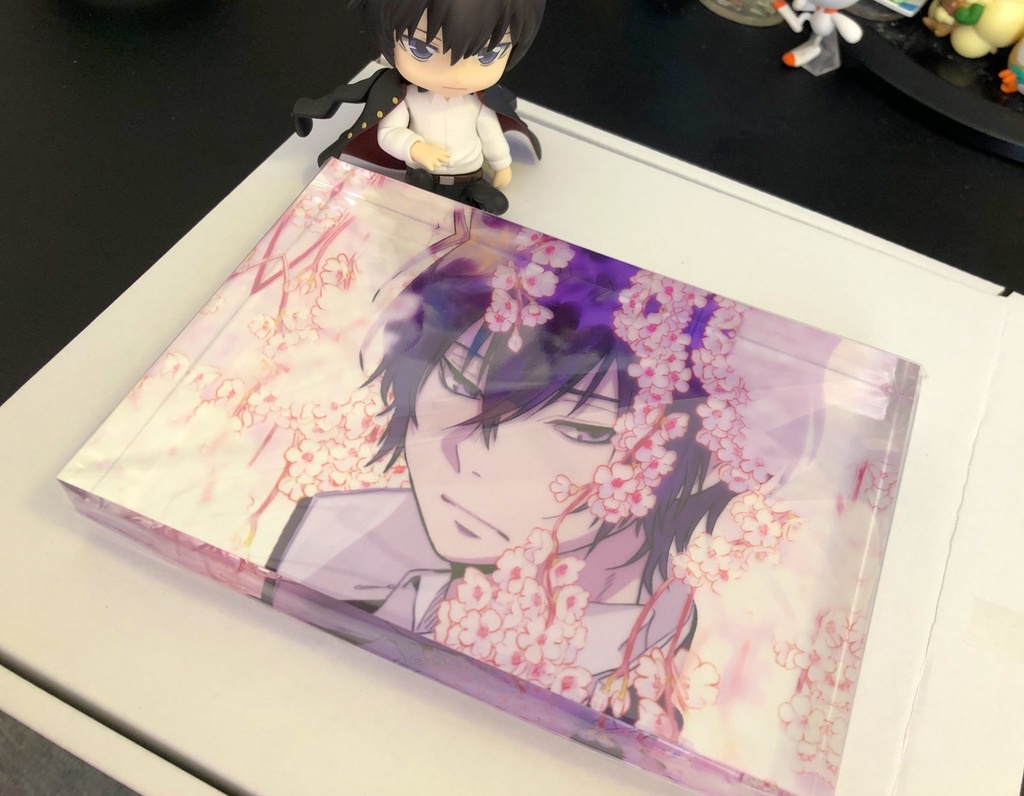 桜×ヒバリ アクリルブロック