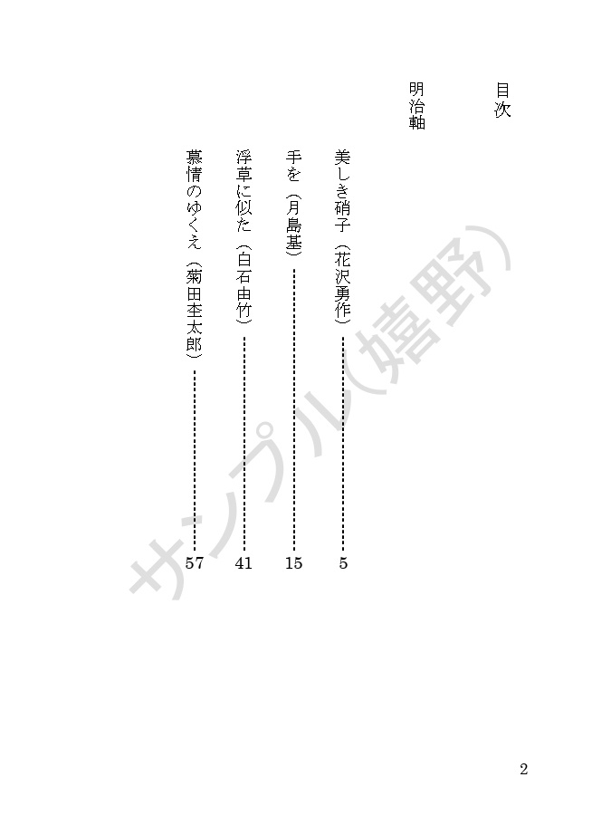 knkm夢短編集「いつかの未来に」