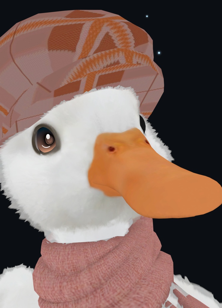 ぴーたん/オリジナルアヒル3Dモデル