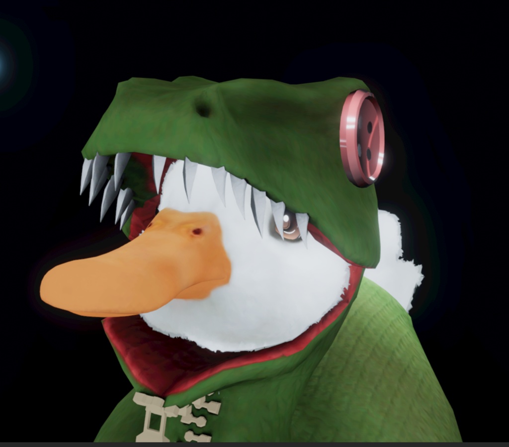 ぴーたん/オリジナルアヒル3Dモデル