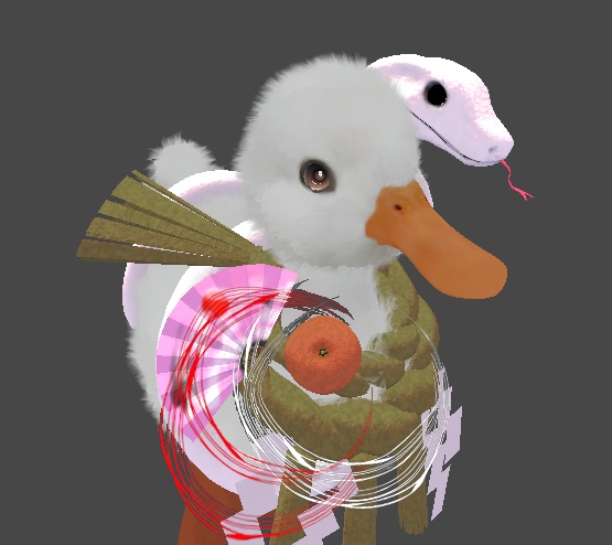 ぴーたん/オリジナルアヒル3Dモデル