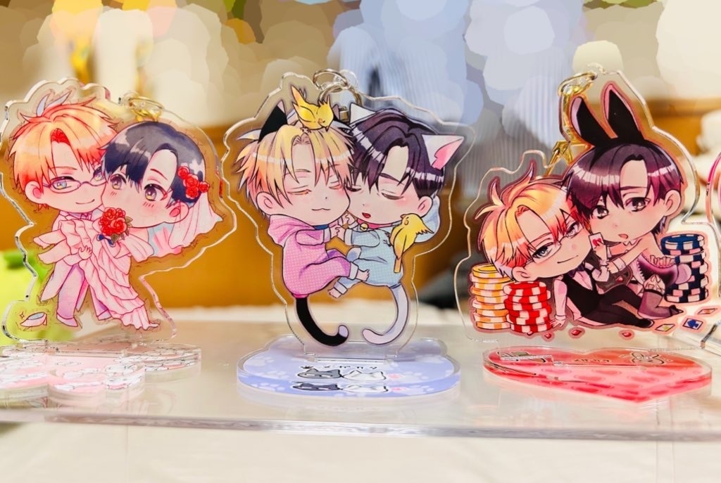 鬼畜眼鏡 メガ片シチュエーション アクリルスタンドキーホルダー 全6種