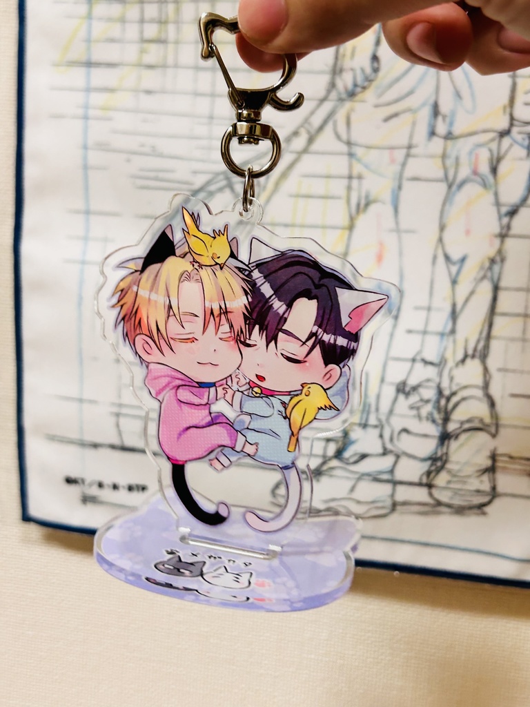 鬼畜眼鏡 メガ片シチュエーション アクリルスタンドキーホルダー 全6種