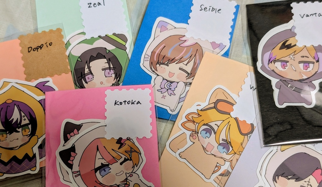 にじさんじEN 着ぐるみステッカー