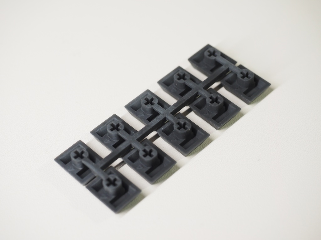 狭ピッチ(16mm)MX軸キーキャップ NKC16