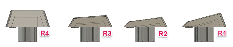 狭ピッチ(16mm)MX軸キーキャップ NKC16