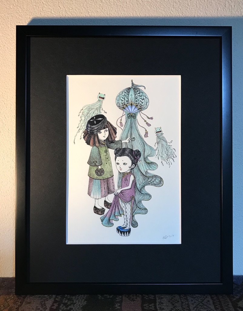 『ゆらゆらくらげ』〜「超表情子供達」シリーズより〜