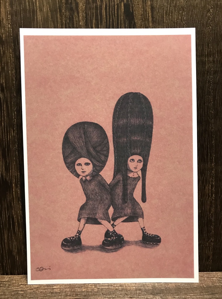 【単品】『腰は低い。が、頭が高い。』 〜「超表情子供達」シリーズより〜