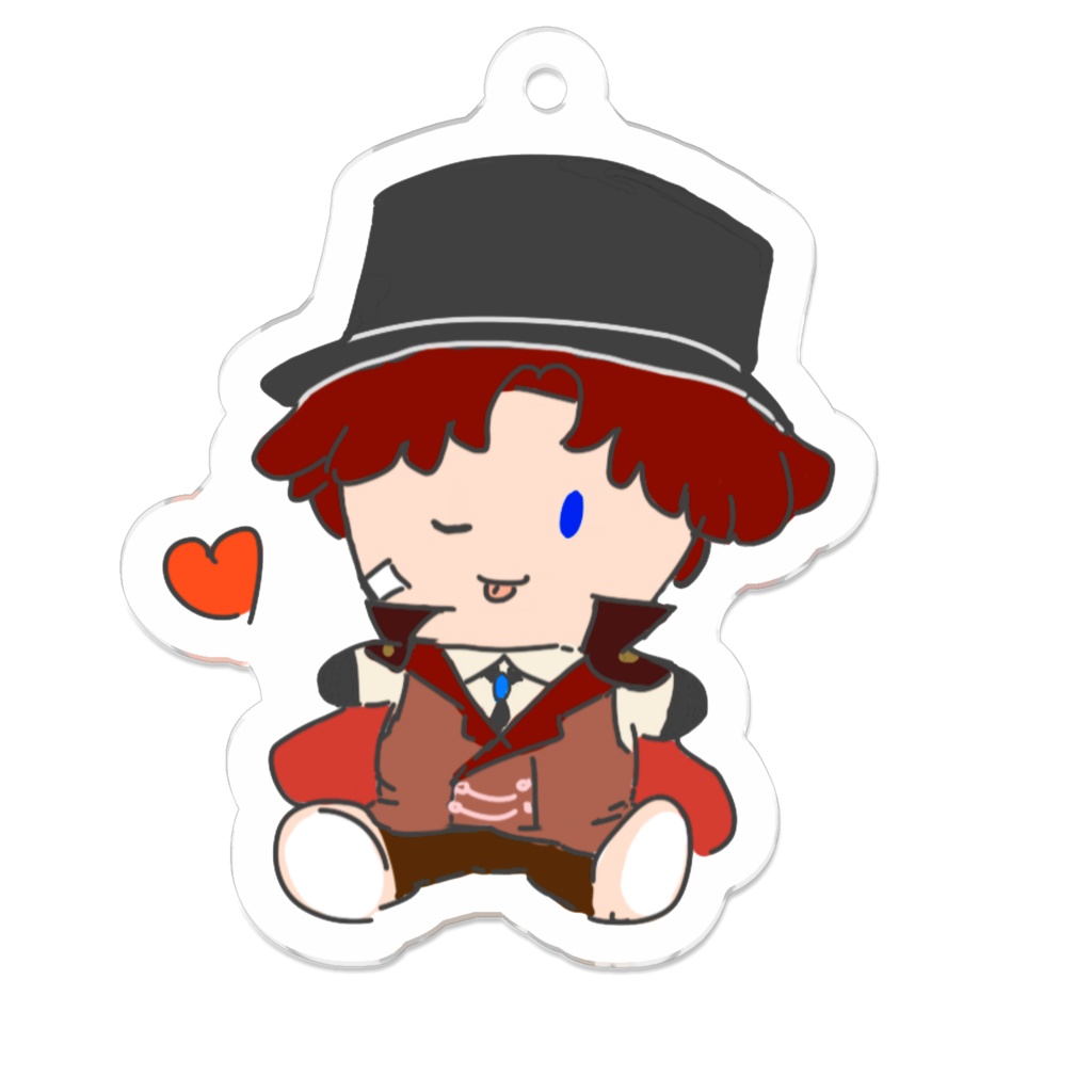 菊丸英二Valentine Missionアクリルキーホルダー