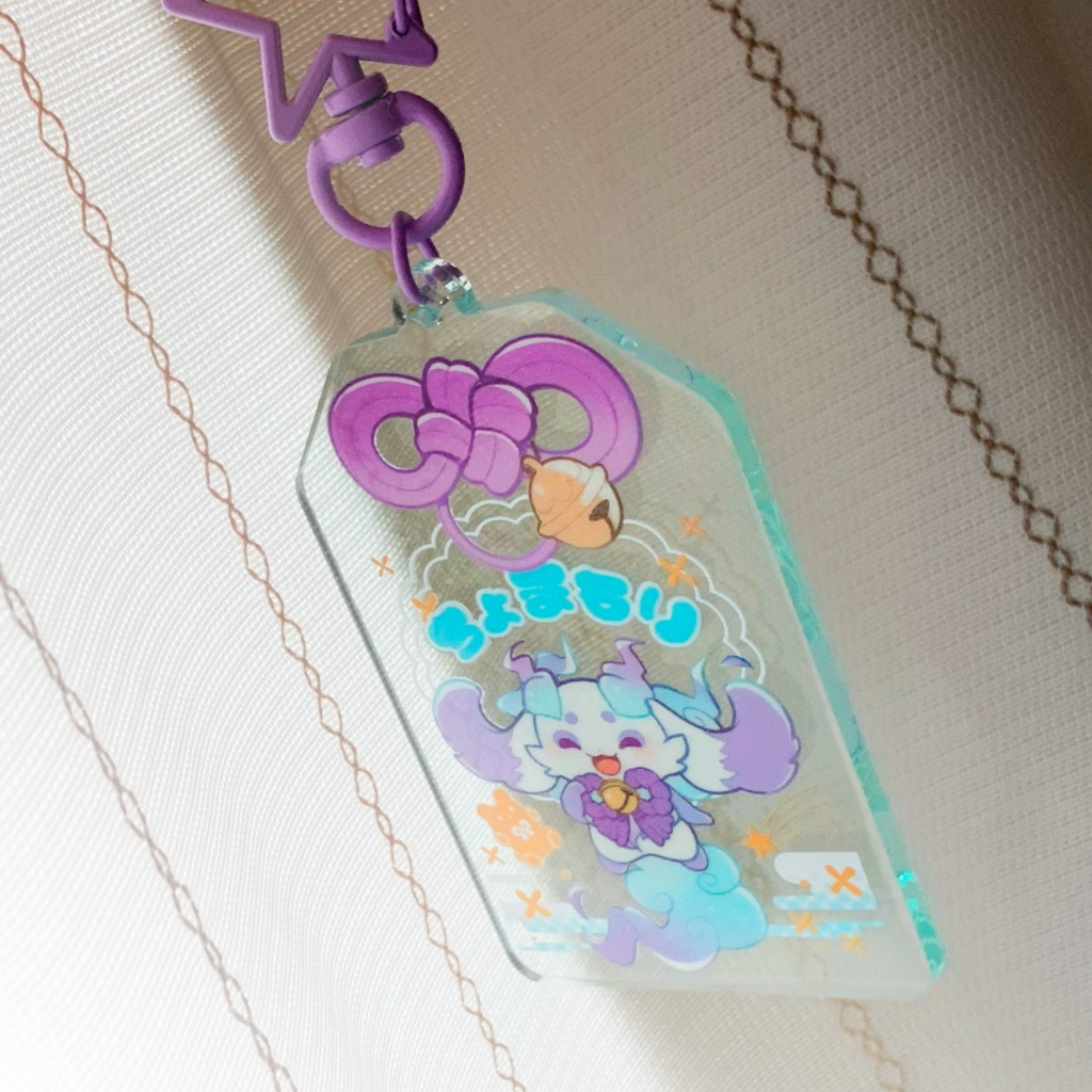 ちょまもり【アクリルキーホルダー】