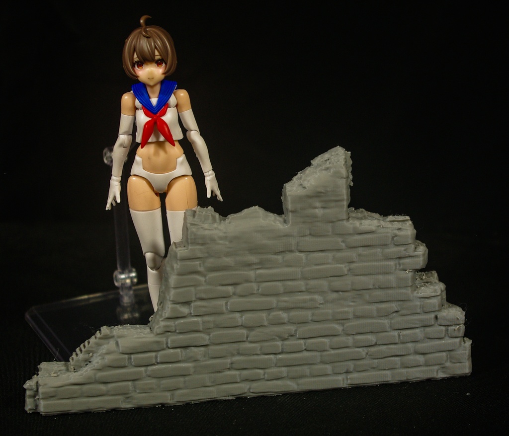 ＜キット販売＞崩れた壁