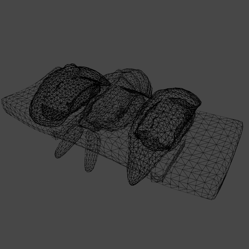 【VRChat向け】ガラスの握り寿司 3Dプロップ【ワールド小物】架空商店